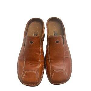Josef Seibel brown leather mules size 
US 7.5 / EU 40